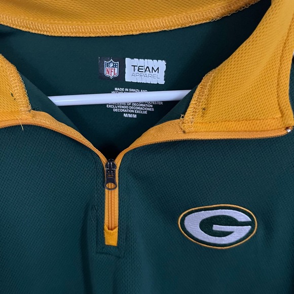 NFL Green Bay Packers Quarter Zip Medium - Picture 4 of 6